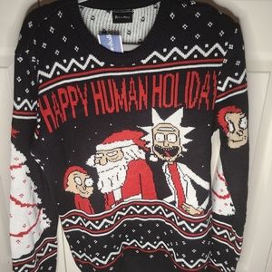 Rick and Morty Ugly Christmas Sweater